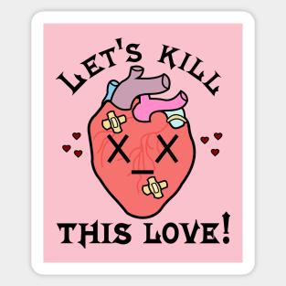 Heartbroken Sticker